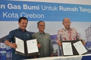  Kementerian ESDM Resmikan Program City Gas di Kota Cirebon