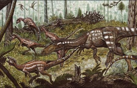  Dinosaurus Pemakan Daging Leluhur T.Rex Ditemukan di Venezuela