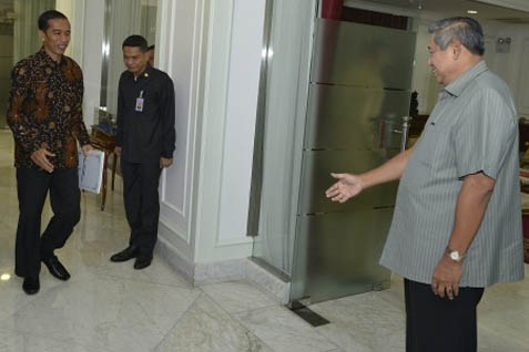  SBY Kenalkan Jokowi dengan Istana Sore Ini