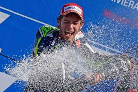  Valentino Rossi Sabet Podium di Australia