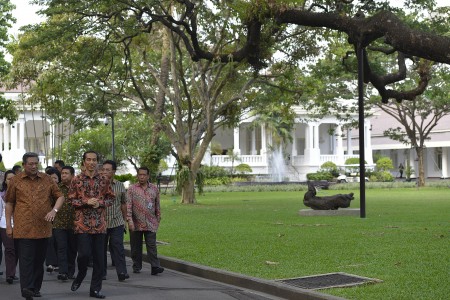  Presiden SBY Ajak Jokowi Mengenal Istana Merdeka