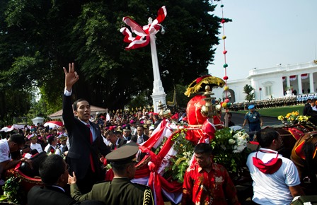  JOKOWI PRESIDEN RI: Rabu, DPRD DKI Antar Jokowi Ke Istana Negara