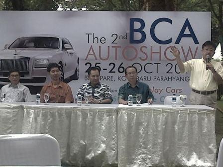  Mobil Mewah Siap Mejeng di BCA Autoshow 2014