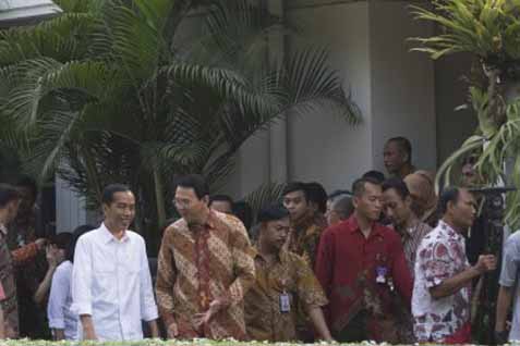  Ini Tujuan Jokowi Ajak Ahok & Pejabat DKI Keliling Istana