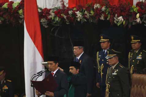  PENGUMUMAN KABINET JOKOWI-JK: 3 Paspamres dan 2 Polisi Militer Jaga Lokasi Khusus