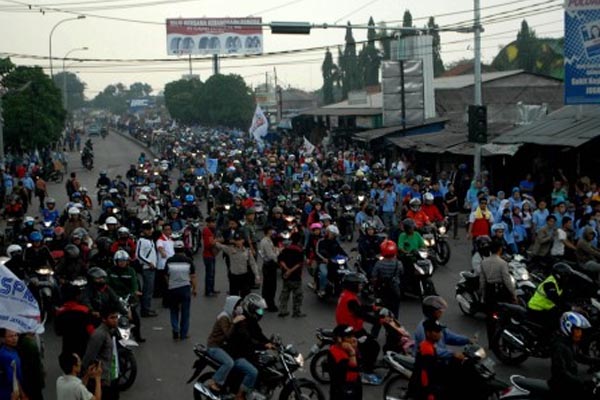  DEMO BURUH: KSPSI Berencana Unjuk Rasa di Hari Pahlawan