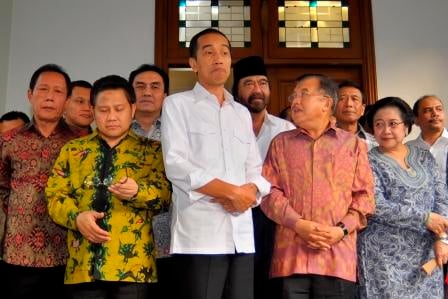  Kabinet Jokowi: Istana Sepi, Tokoh Parpol Kumpul di Rumah Mega