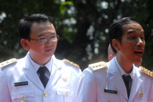Jokowi-Ahok, saat pelantikan keduanya sebagai pasangan Gubernur dan Wakil Gubernur DKI Jakarta 