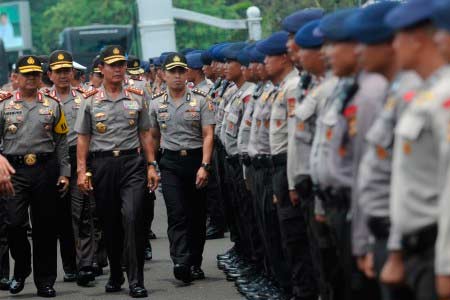  KAPOLRI: Biaya Pengamanan Pemilu Rp1,59 Triliun