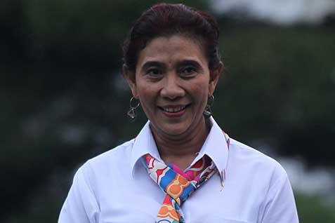  KABINET KERJA: Tak Lulus SMA, Ini Biografi Menteri Kelautan Susi Pudjiastuti