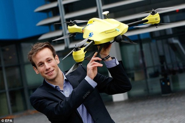  Ambulans Drone Ini Mampu Selamatkan Nyawa Pasien Yang Terserang Jantung