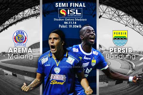  Tekuk Arema 3-1, Persib Melaju ke Final