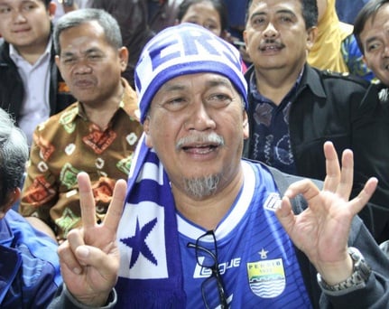  Wagub Deddy Mizwar Ngebet Ingin Nonton Persib di Palembang