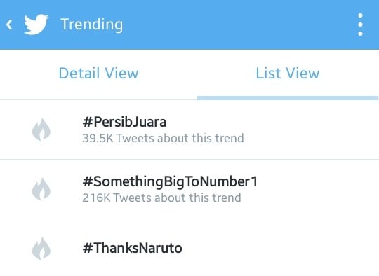  #PersibJuara Berhari-hari Jadi Trending Topic di Twitter