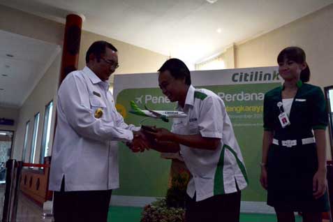  Surabaya-Palangkaraya, Citilink Targetkan Loadfactor 95%