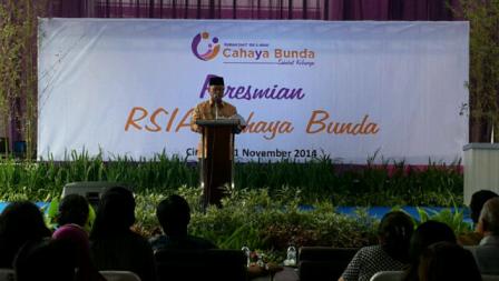  Ano Sutrisno Resmikan RSIA Cahaya Bunda Cirebon