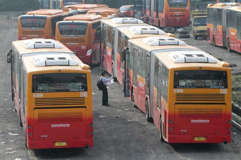 PT Transportasi Jakarta akan beli 70 bus tingkat./JIBI
