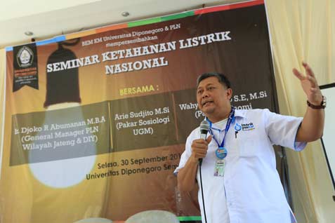  Djoko R. Abumanan: Persiapkan Listrik Sebelum Investor Datang...