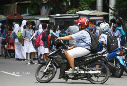  Ditlantas Polda Kepri Agresif Kenalkan Gerakan Sayang Anak