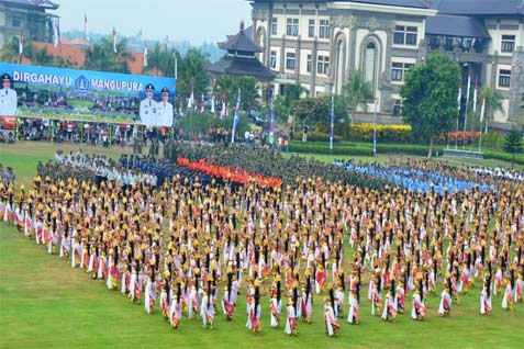  Ulang Tahun, Kabupaten Badung Gelar Tari Kolosal