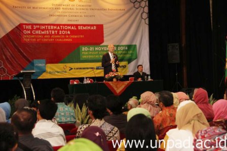  Seminar Green Chemistry di Unpad Libatkan 300 Peserta Mancanegara