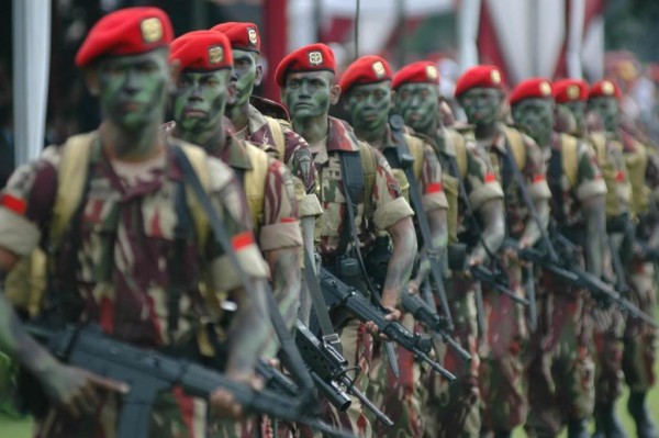  Kopassus Gembleng Atlet PON Remaja DKI Jakarta