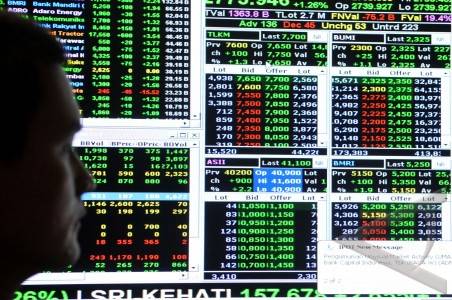  INDEKS BISNIS 27 Turun 1,32%. Simak Harga Saham Bluechip Sesi I