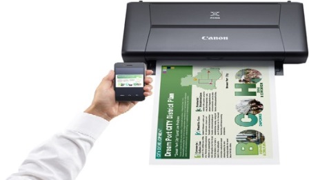  Canon Rilis Printer Wi-Fi Pixma iP110