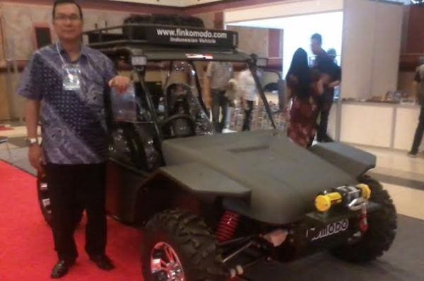  Finkomodo, Mobil Buatan Anak Negeri Mejeng di Bandung Automotive Expo