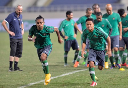  PIALA AFF 2014, LIVE RCTI : Samsul Arif Selamatkan Muka Indonesia, Skor Akhir 2-2