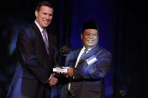  Sekjen PBNU Terima Global Peace Awards-Interfaith Leadership