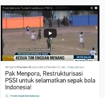  Petisi Online Bekukan PSSI Kembali Diserukan