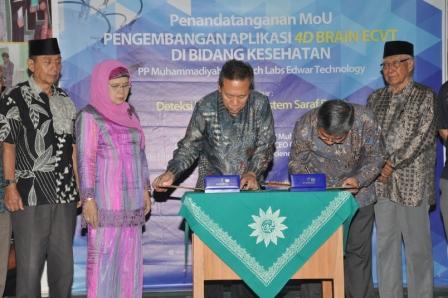  PP Muhammadiyah &amp; C-Tech Labs Kembangkan Alat Pemindai Otak