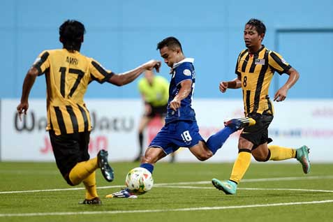  PIALA AFF 2014: Gilas Malaysia 2-3, Thailand Ke Semi Final