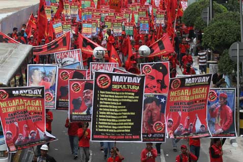  MOGOK NASIONAL: Buruh Libatkan Mahasiswa dan Rakyat Miskin Pada 10-11 Desember