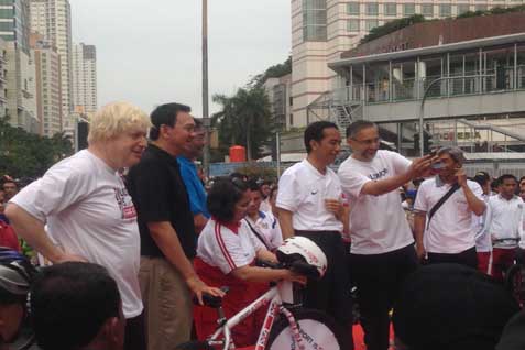  Dubes Inggris &amp; Walikota London Foto Bareng  Ahok &amp; Jokowi