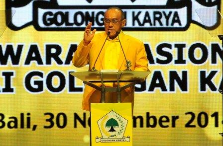  Munas Golkar, ARB: Tak Ada Lagi Islah dengan Agung & Priyo