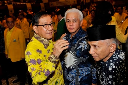  GOLKAR PECAH: Hadiri Munas, Ketua DPR Berharap Golkar Bersatu