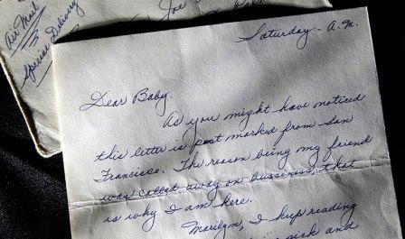  Wow, Surat Cinta Marilyn Monroe Laku Terjual Rp963 Juta