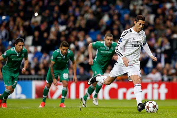  AKSI RONALDO DALAM LIGA CHAMPION