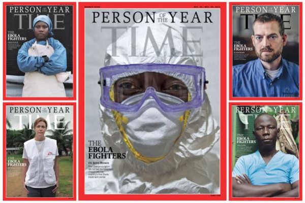  Pejuang Ebola Terpilih Sebagai \'Person of The Year\' Majalah TIME