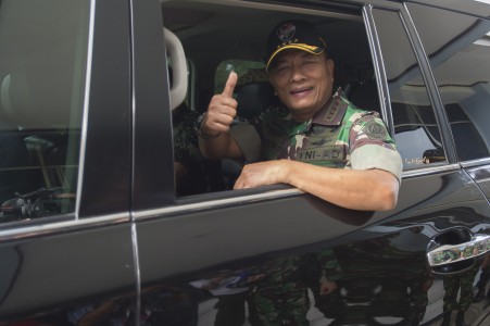  Gara-gara Salting, Jenderal Moeldoko Keliru Pakaikan Baret