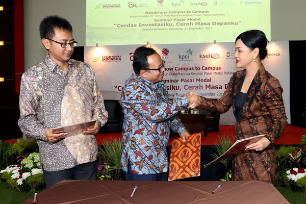  FOTO: BEI Dan Danareksa Buka Galeri Investasi Di Telkom University