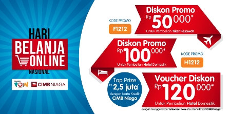  Hari Belanja Online Nasional, Ini Promo Hotel dari Tiket.com