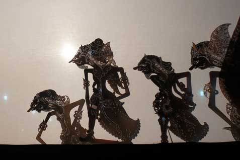  Koleksi wayang kulit. / jibifoto
