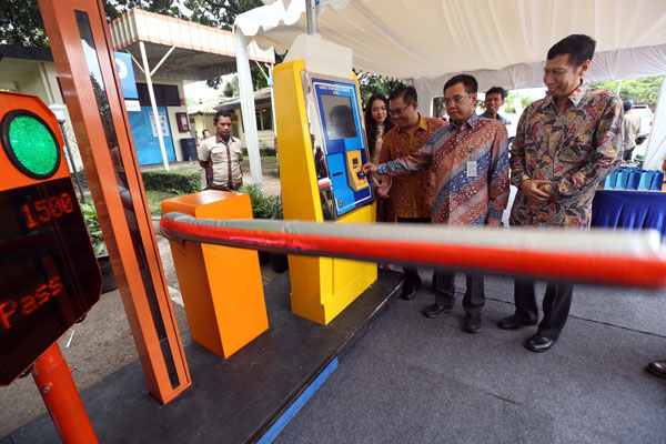  FOTO: E-Payment Toll Bank Mandiri Kini Tak Hanya Untuk Tol Dalam Kota