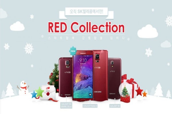  Sambut Natal, Samsung Rilis Galaxy Note 4 Velvet Red