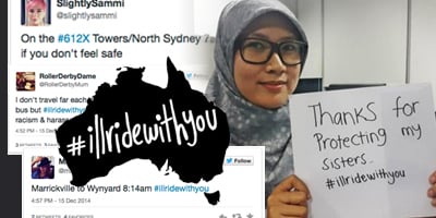  Ini Dia, Sejumlah Kicauan Tentang Terorisme di Australia dalam Tagar #Iwillridewithyou