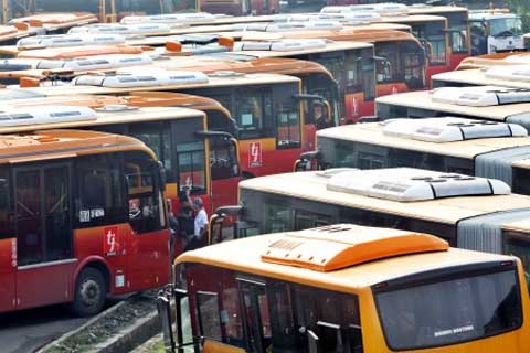  Pemprov DKI Operasikan 300 Bus Transjakarta Tidak Layak Jalan