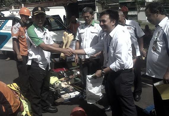  PLN Bandung Gelar Pasukan Pengamanan Listrik